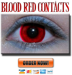 Blood Red Contacts