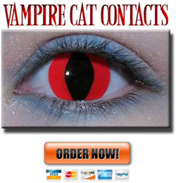 Vampire Red Contact Lenses