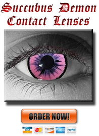 Succubus Demonic Contact Lenses
