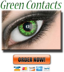 Green Colored ColorMax Contacts