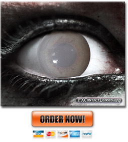 Frosty Zombie Contact Lenses