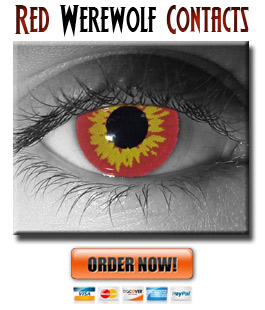 Red Werewolf Contacts