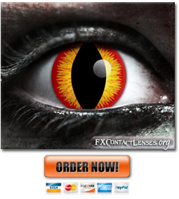 Scary Banshee Contact Lenses