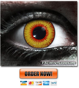 Scary Dragons Breath Contact Lenses